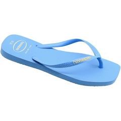 Chinelo Havaianas Slim Square Logo Pop Up - Feminino - Foto 2