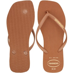 Chinelo Havaianas Slim Square Logo Pop Up - Feminino - Foto 3