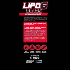 Termogênico Nutrex Research Lipo 6 Black Ultra Concentrado - 60 Cápsulas - Foto 3