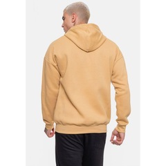 Blusão De Moletom Com Capuz Nba Number Twill Los Angeles Lakers Mascavo - Masculino - Foto 2