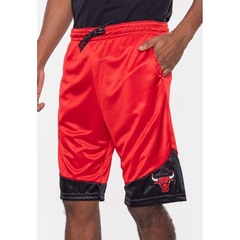 Bermuda NBA Sintética Chicago Bulls - Masculina - Foto 3