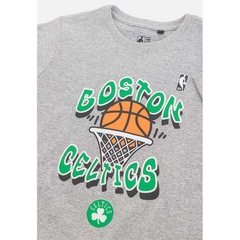 Camiseta Nba Basket Boston Celtics - Infantil - Foto 4