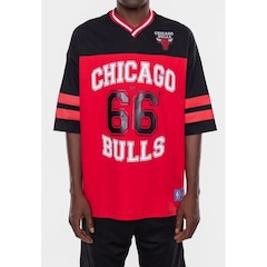 Camiseta Nba Oversized Football Chicago Bulls - Masculina - Foto 3