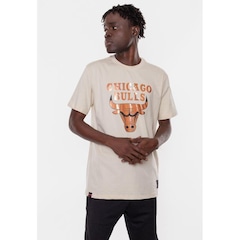 Camiseta Nba Sunshine Chicago Bulls Vintage - Masculina - Foto 3