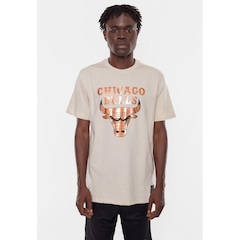 Camiseta Nba Sunshine Chicago Bulls Vintage - Masculina - Foto 4