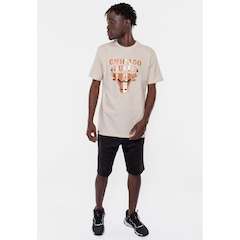 Camiseta Nba Sunshine Chicago Bulls Vintage - Masculina - Foto 5