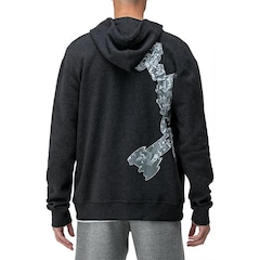 Blusão de Moletom com Capuz Oakley Aberto Back To Skull Wt24 - Masculino - Foto 2