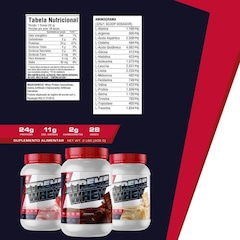 Kit Xtreme Hiper Calórico Gainer 3Kg + Whey Protein 900G - Bio Sport Usa - Foto 3