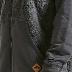Blusão com Capuz Hurley Aberta Mix Full Zip Wt24 Masculina - Foto 3