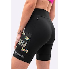 Bermuda de Compressão Hupi Run Longa Colors - Feminina - Foto 2