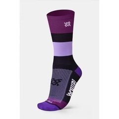 Meia Cano Alto Hupi Roxinol - Unissex - Foto 2