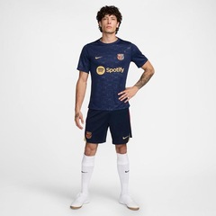 Camiseta Nike Barcelona Academy Pro Pre Match - Masculina - Foto 3