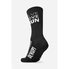 Meia Cano Longo Hupi Live Love Run - Unissex - Foto 4