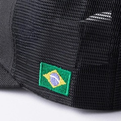 Boné Aba Curva Hupi Bordado - Snapback - Trucker - Adulto - Foto 4