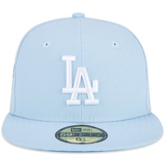 Boné New Era 59Fifty Mlb Los Angeles Dodgers Patch - Infantil - Foto 1