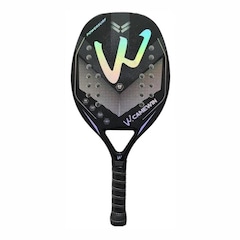 Raquete de Beach Tennis Camewin em Carbono 3K Powersurf - Foto 1