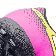 Chuteira Umbro Society Cannon Rosa Infantil-Unissex - Foto 6