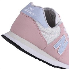 Tênis New Balance 500V2 Rosa E Azul - Feminino - Foto 8