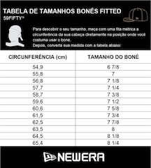 Boné New Era 59Fifty Mlb New York Yankees Core Essentials Style - Masculino - Foto 6