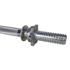 Barra Maciça 40 Cm Up Lift Recartilhada com Rosca Unissex - Foto 3