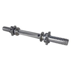 Barra Maciça 40 Cm Up Lift Recartilhada com Rosca Unissex - Foto 1