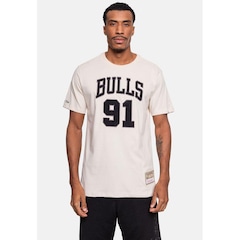 Camiseta Mitchell & Ness Chicago Bulls Dennis Rodman - Masculina - Foto 1