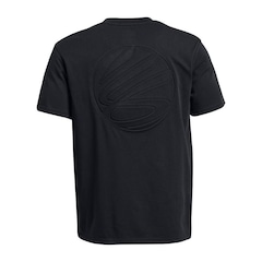 Camiseta Under Armour Curry Emboss Heavyweight - Masculina - Foto 5