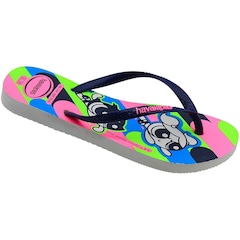 Chinelo Havaianas Slim Powerpuff - Infantil - Foto 2