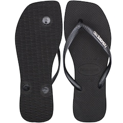 Chinelo Havaianas Slim Square Logo Metallic - Feminino - Foto 3