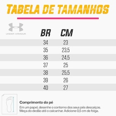 TÊNIS UNDER ARMOUR HOVR SONIC 5 FEMININO - Foto 5