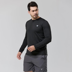 Camiseta Manga Longa Performance Wear Uv 50+ Proteção Solar - Masculina - Foto 2