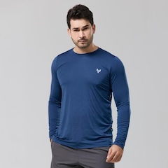 Camiseta Manga Longa Performance Wear Uv 50+ Proteção Solar - Masculina - Foto 2
