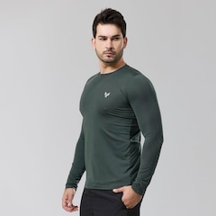 Camiseta Manga Longa Performance Wear Uv 50+ Proteção Solar - Masculina - Foto 2