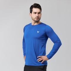 Camiseta Manga Longa Performance Wear Uv 50+ Proteção Solar - Masculina - Foto 2