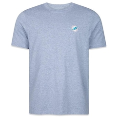 Camiseta New Era Miami Dolphins Mini Logo - Masculina - Foto 1