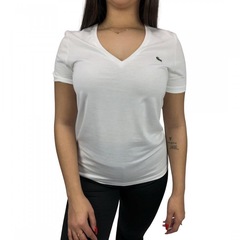 Camiseta Lacoste Básica Gola V - Feminina - Foto 2