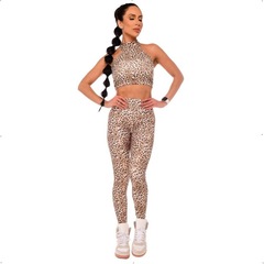 Kit Calças Leggings Vibs Cós Duplo com 2 Peças - Feminina - Foto 2