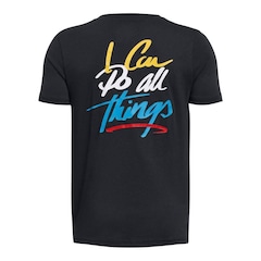 Camiseta Under Armour Curry Shoe Hook - Infantil - Foto 2