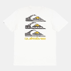 Camiseta Quiksilver Vertical Logos - Masculina - Foto 4