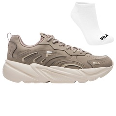 Kit Tênis Fila Street Fit 2 - Masculino + Meia - Foto 1