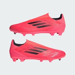 Chuteira de Campo sem Cadarços adidas F50 League Firm/Multi-Ground - Adulto - Foto 9