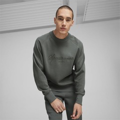 Blusão de Moletom Puma Classics+ - Masculino - Foto 3