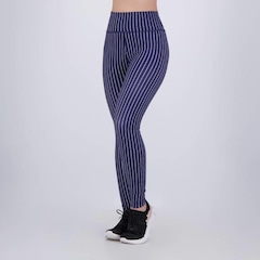 Calça Legging Fila Pinstripes - Feminina - Foto 1