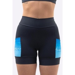 Bermuda de Compressão Hupi Run Curta Colors - Feminina - Foto 3