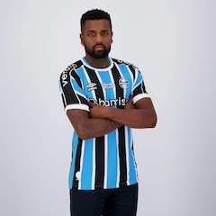 Camisa Umbro Gremio I 2023 Jogador com Patrocínio - Masculina - Foto 2