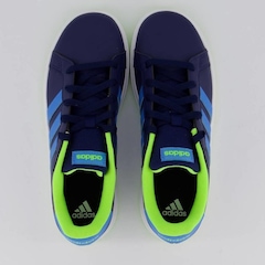 Tênis adidas Grand Court 2.0 - Infantil - Foto 4