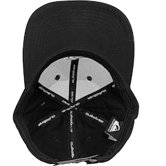Boné Aba Curva Quiksilver Decades All Black - Snapback - Adulto - Foto 5