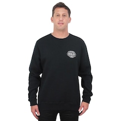 Blusão de Moletom Hurley Global Preto - Masculino - Foto 3