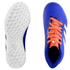 Chuteira Society adidas Predator Essentials 24.5 T Jr - Infantil - Foto 6
