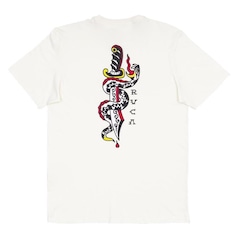 Camiseta Rvca Saber Snake - Masculina - Foto 4